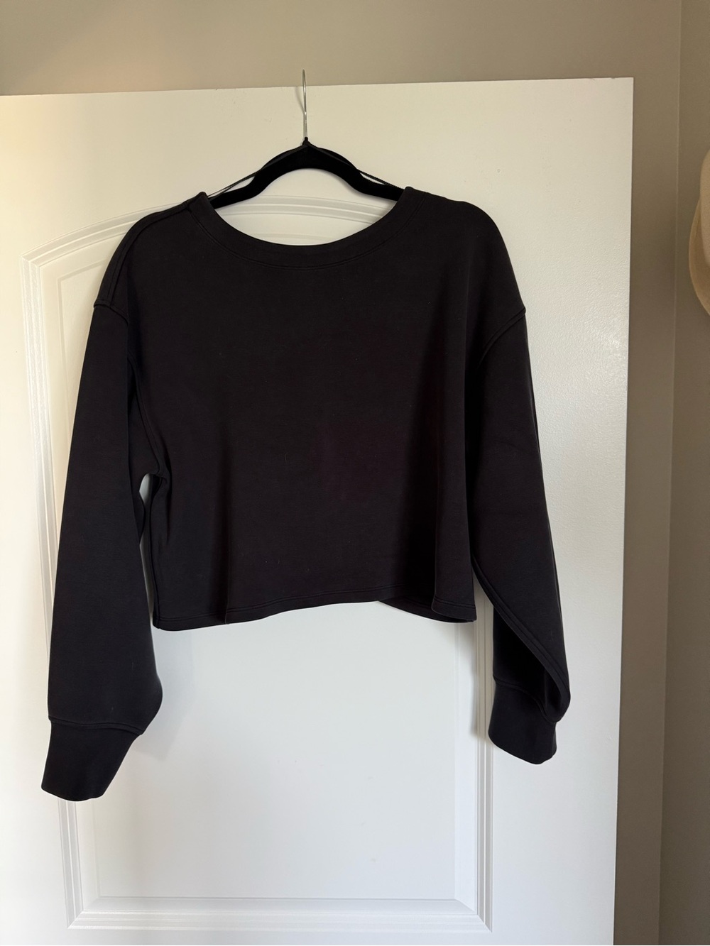 Lululemon soft stream Crewneck Top - Black